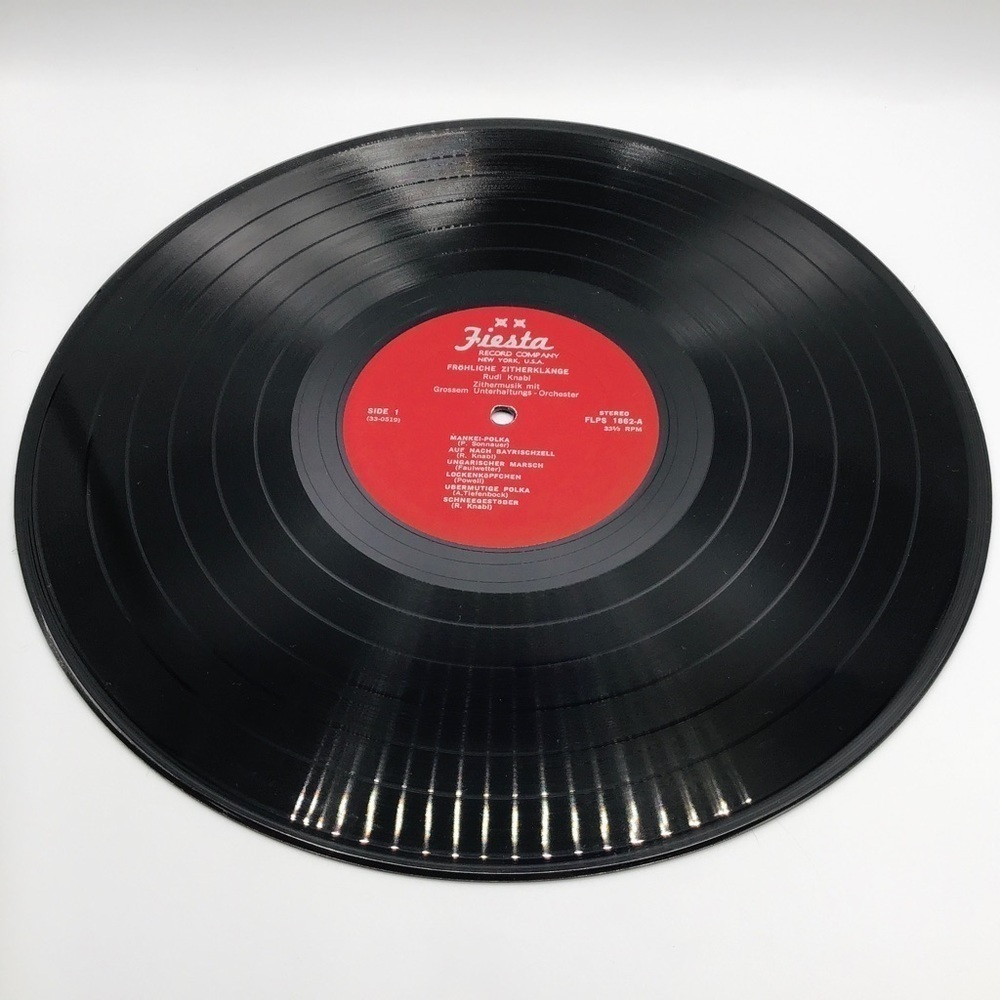 FROHLICHE Zitherklange Rudi Knabl Vinyl LP Album German Oktoberfest Fiesta Polka - Picture 3 of 4